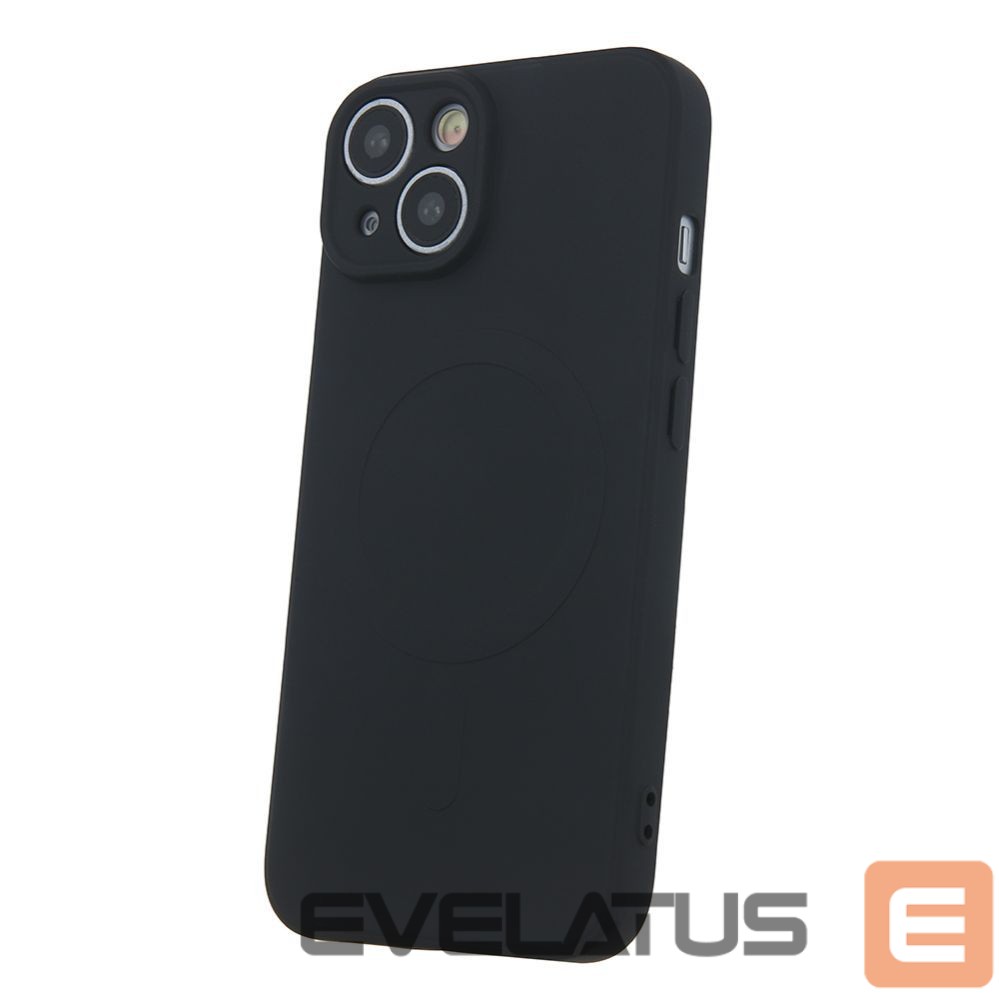 Back panel cover iLike - Simple Color Mag case for Samsung Galaxy A37 5G black