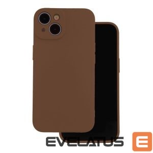 Back panel cover iLike  Silicon case for Samsung Galaxy A37 5G brown 