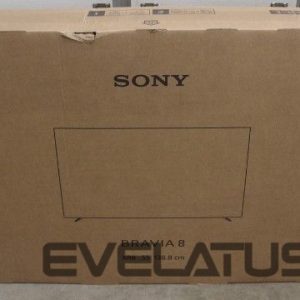 TV Sony  K55XR80PAEP Bravia 8 | 55 | Smart TV | Google TV | 4K UHD | Black | DAMAGED PACKAGING, MISSING INNERT PACKAGING 
