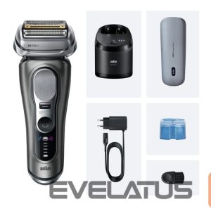 Razor Braun  Shaver | Series 9 Pro+ 9675cc | Operating time (max) 60 min | Wet & Dry | Lithium Ion | Grey 