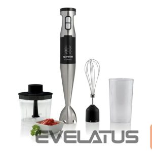 Mixers and blenders GORENJE  Hand blender | HBX1000E | Hand Blender | 1000 W | Jar material Plastic | Jar capacity 0.5 L | Black 