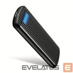 Hard drive case Axagon  USB-C 10Gbps M.2 NVMe SSD Enclosure, Screwless, RIBBED Aluminum | EEM2-SC 