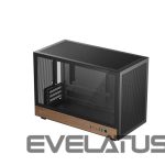 Computer case Deepcool  Case | CH260 Wood | Black | Micro Tower 