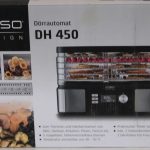 Other small household appliances Caso  SALE OUT.  Food Dehydrator | DH 450 | Power 370-450 W | Number of trays 5 | Temperature control | Integrated timer | Black/Stainless Steel | DAMAGED PACKAGING, SCRATCHED  AND DENT ITEM TOP, MISSING INNER PACKAGING 