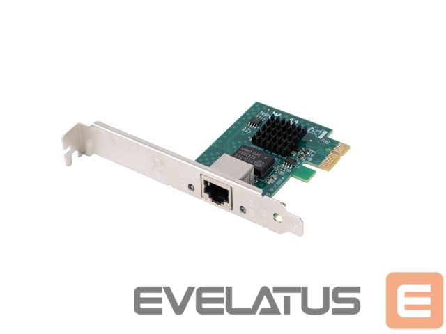 Routers Lanberg | PCI-Express to RJ45 Ethernet Adapter network card PCI-E X1 1X RJ45 2.5GB Low profile | PCE-25GB-001