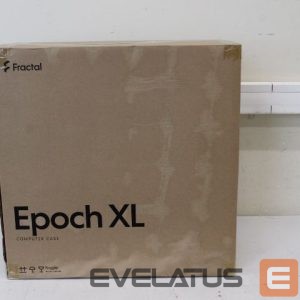 Computer case Fractal Design  SALE OUT.  Epoch XL Computer Case, White TG RGB Clear Tint | SALE OUT.  Case | Epoch XL | White TG RGB Clear Tint | ATX | DAMAGED PACKAGING 