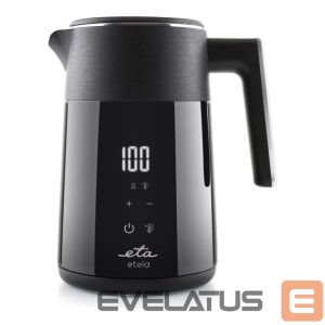 Teapot ETA  Kettle |  Etela 9596 90000 |  2200 W | Electric | 1.5 L | Stainless steel | 360° rotational base | Black 