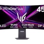Monitor LG  45GX950A-B UltraGear  45" OLED WUHD Curved 5120x2160/21:9/0.03ms/275cd/m2/DisplayPort HDMI Headphone Out | 