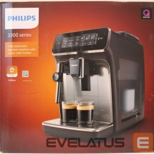 Other small household appliances Philips  SALE OUT. |  Coffee Maker | EP3329/70 Series 3300 | Pump pressure 15 bar | Built-in milk frother | Fully Automatic | 1500 W | Black | DAMAGED PACKAGING 