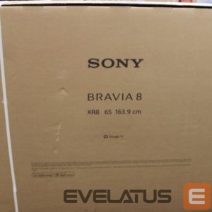 TV Sony  SALE OUT.  K65XR80P Bravia 8 65" (164cm) 4K Ultra HD Smart Google OLED TV |  K65XR80PAEP | 65 | Smart TV | Google TV | 4K UHD | Black | DAMAGED PACKAGING 