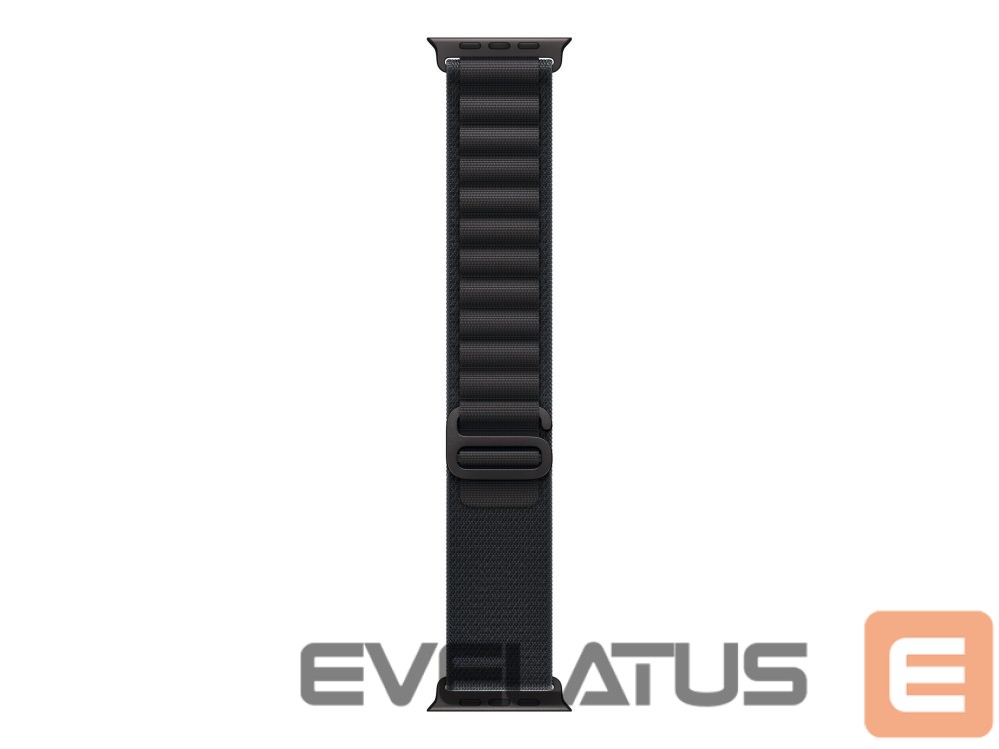Strap Apple 49mm Black Alpine Loop - Small - Black Titanium Finish |