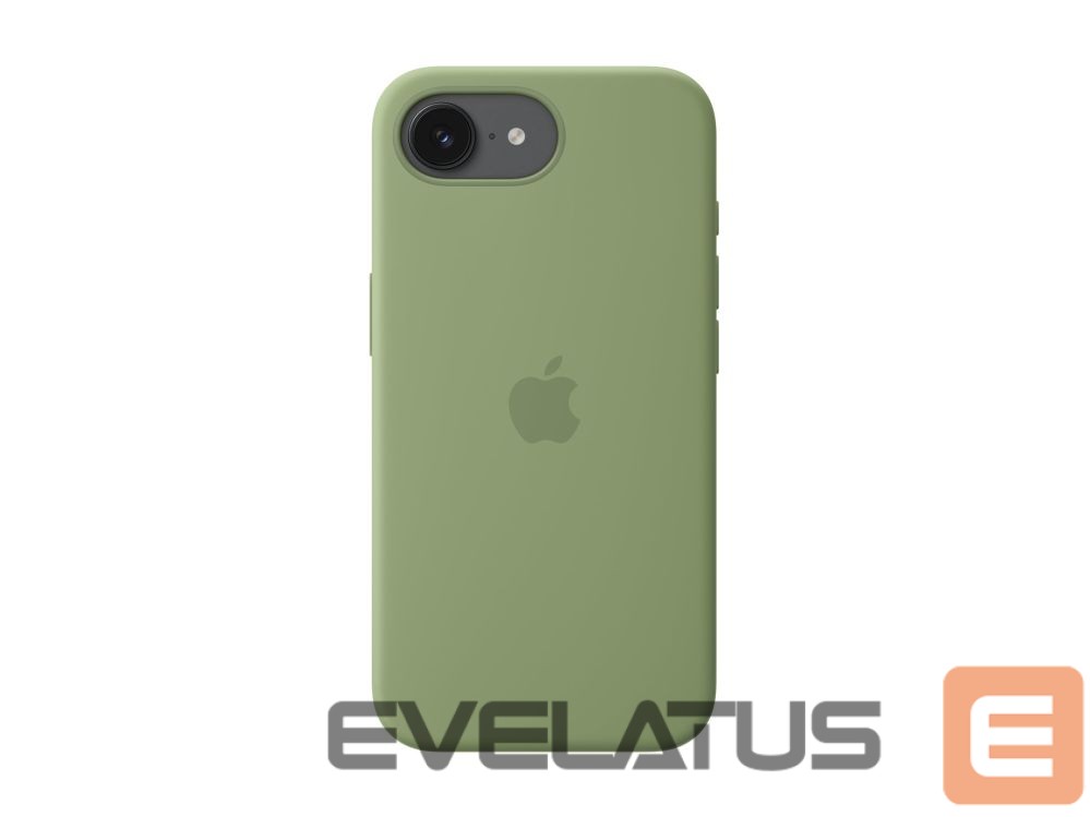 Back panel cover Apple iPhone 17e Silicone Case with MagSafe – Light Moss |