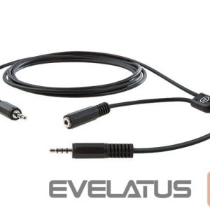 Selfie stick ELGATO  | 3.5mm female connector; 3.5mm male connector plug | Chat Link Pro | Black 