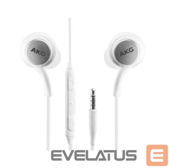 Wired headphones Samsung Stereo HF AKG 3,5mm with Remote (Bulk) White