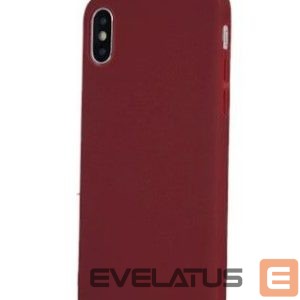 Back panel cover iLike Samsung Matt TPU case Galaxy A22 5G Burgundy