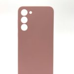 Back panel cover Evelatus Samsung Galaxy S23 Premium Soft Touch Silicone Case Beige