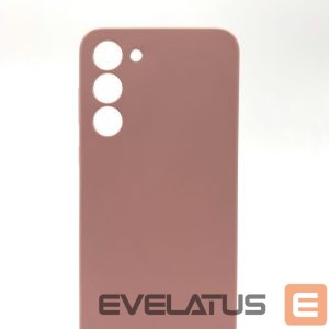 Back panel cover Evelatus Samsung Galaxy S23 Premium Soft Touch Silicone Case Beige