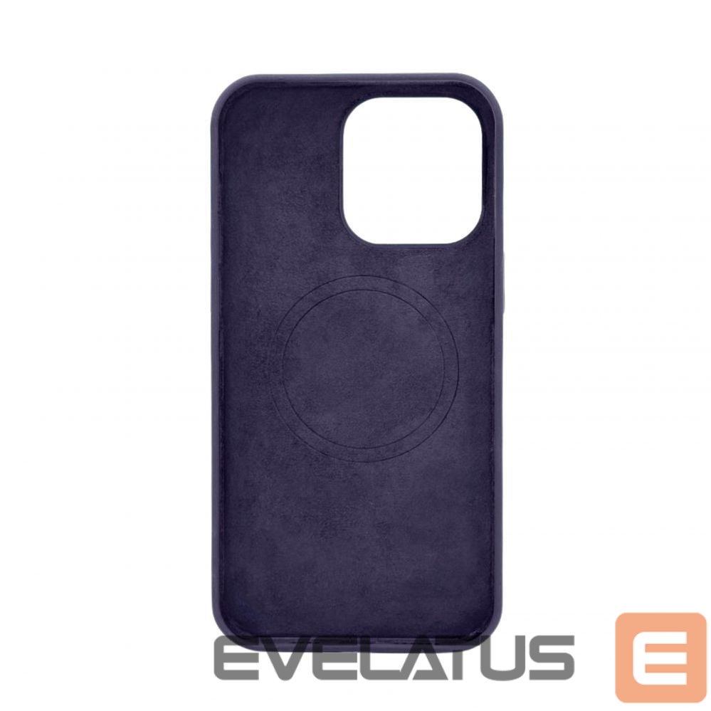 Back panel cover Evelatus Apple iPhone 12 Pro Premium Magsafe Soft Touch Silicone Case Midnight Blue