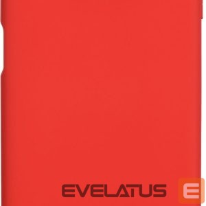 Back panel cover Evelatus Samsung J6 Plus Silicone Case Red