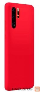 Back panel cover Evelatus Huawei P30 Pro Premium Soft Touch Silicone Case Red