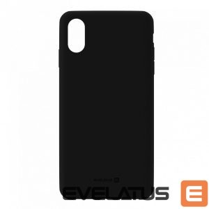 Back panel cover Evelatus Samsung A10 Silicon case Black