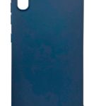 Back panel cover Evelatus Samsung A10 Nano Silicone Case Soft Touch TPU Dark Blue