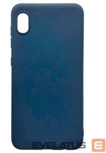 Back panel cover Evelatus Samsung A10 Nano Silicone Case Soft Touch TPU Dark Blue