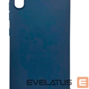 Back panel cover Evelatus Samsung A10 Nano Silicone Case Soft Touch TPU Dark Blue