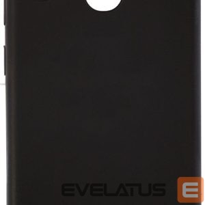 Back panel cover Evelatus Samsung A40 Silicon Case Black