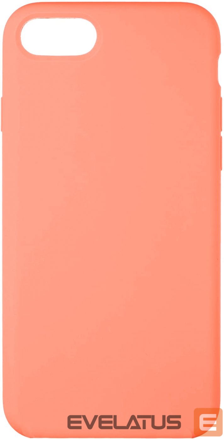 Back panel cover Evelatus Apple iPhone 7/8 Premium Soft Touch Silicone Case Nectarine