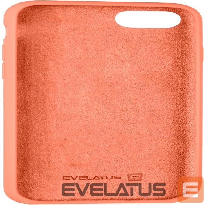 Back panel cover Evelatus Apple iPhone 7/8 Premium Soft Touch Silicone Case Nectarine