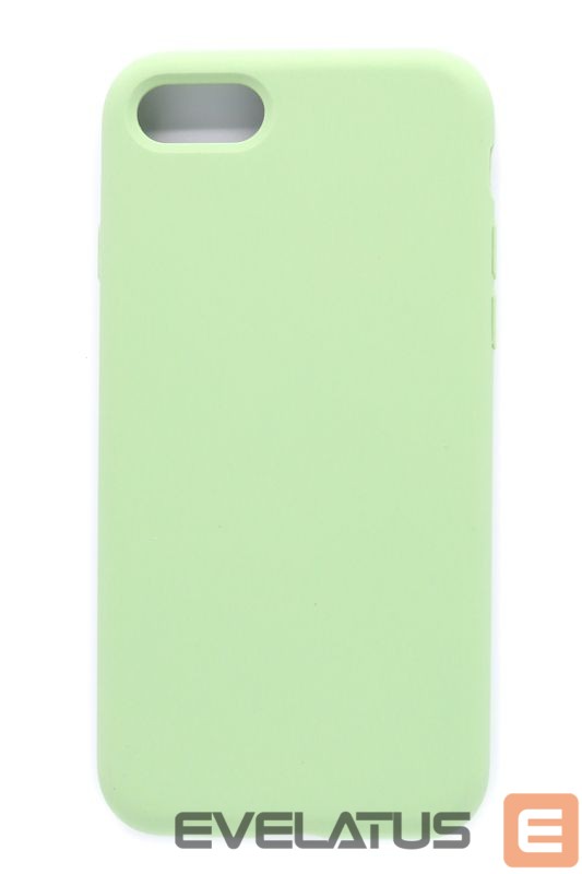 Back panel cover Evelatus Apple iPhone 7/8 Premium Soft Touch Silicone Case Mint Green