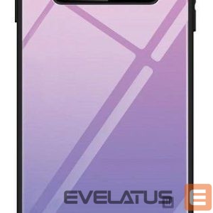 Back panel cover Evelatus Samsung Galaxy J6 2018 Gradient Glass Case 2 Bubble Gum