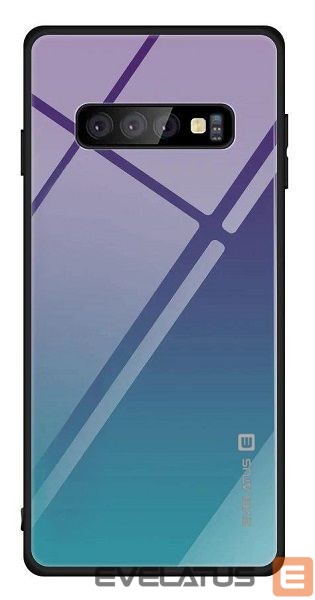Back panel cover Evelatus Samsung J6 2018 Gradient Glass Case 3 Under Water
