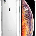 Back panel cover Evelatus Apple iPhone XR Military Shockproof Silicone Case TPU Transparent