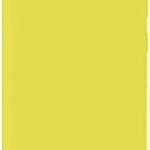 Back panel cover Evelatus Samsung Galaxy S10 Nano Silicone Case Soft Touch TPU Yellow