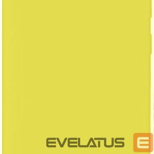Back panel cover Evelatus Samsung Galaxy S10 Nano Silicone Case Soft Touch TPU Yellow