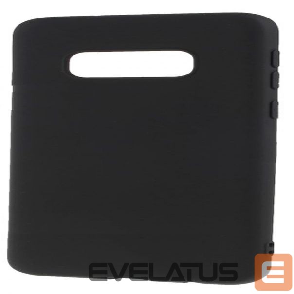 Back panel cover Evelatus Samsung S10e Nano Silicone Case Soft Touch TPU Black