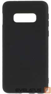 Back panel cover Evelatus Samsung S10e Nano Silicone Case Soft Touch TPU Black