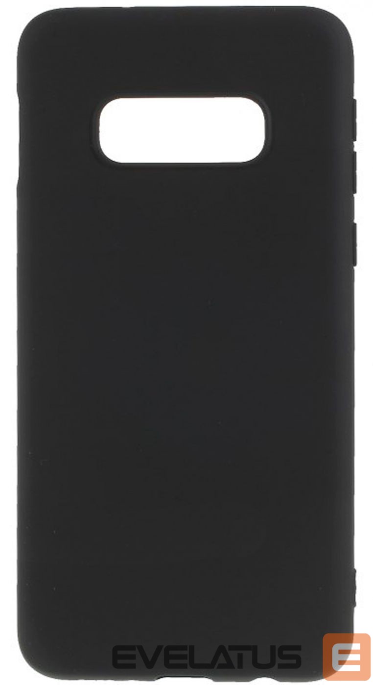 Back panel cover Evelatus Samsung S10e Nano Silicone Case Soft Touch TPU Black
