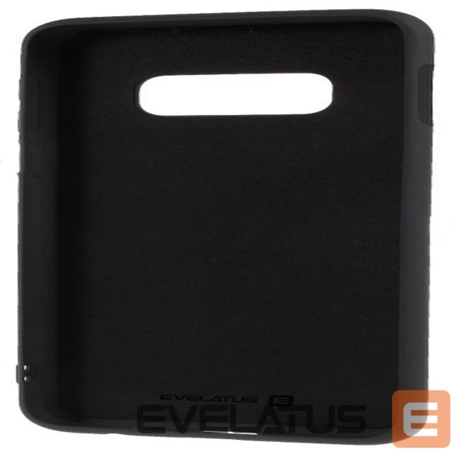 Back panel cover Evelatus Samsung S10e Nano Silicone Case Soft Touch TPU Black