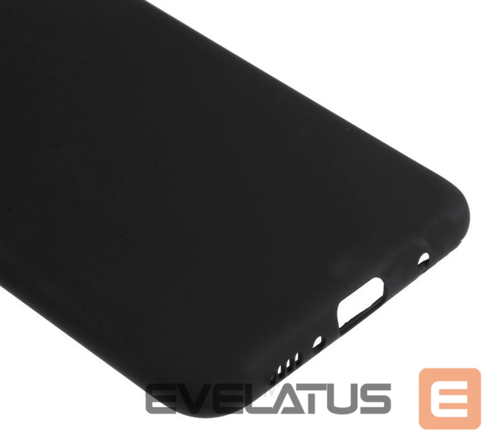 Back panel cover Evelatus Samsung S10e Nano Silicone Case Soft Touch TPU Black