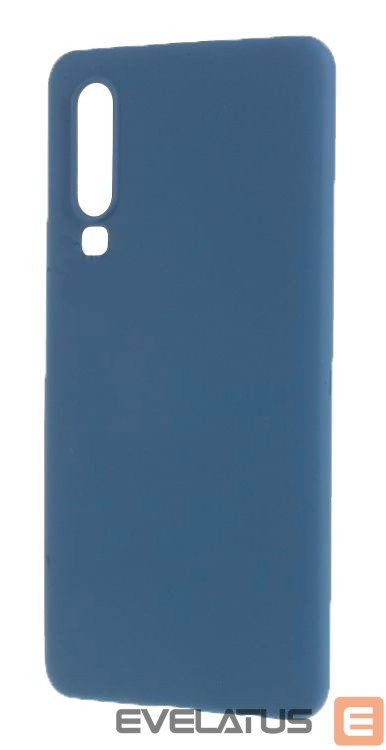 Back panel cover Evelatus Huawei P30 Soft Silicone Dark Blue
