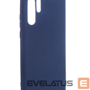 Back panel cover Evelatus Huawei P30 Pro Nano Silicone Case Soft Touch TPU Dark Blue