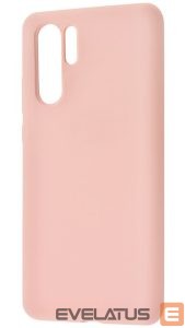 Back panel cover Evelatus Huawei P30 Pro Nano Silicone Case Soft Touch TPU Beige