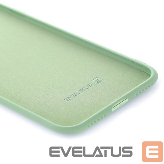 Back panel cover Evelatus Apple iPhone 7/8 Nano Silicone Case Soft Touch TPU Mint