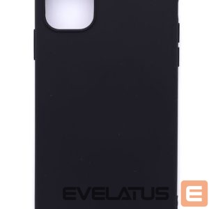 Back panel cover Evelatus Apple iPhone 11 Pro Max Nano Silicone Case Soft Touch TPU Black