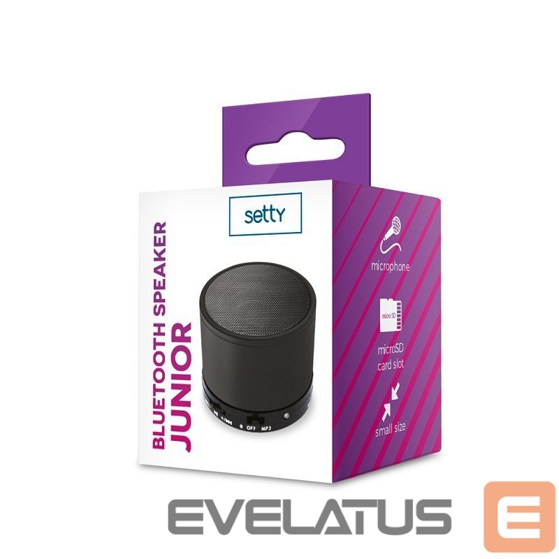 Bluetooth speakers Setty Junior bluetooth speaker Black