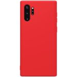 Back panel cover Evelatus Samsung Galaxy Note 10 Plus Nano Silicone Case Soft Touch TPU Red