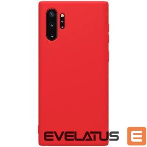 Back panel cover Evelatus Samsung Galaxy Note 10 Plus Nano Silicone Case Soft Touch TPU Red
